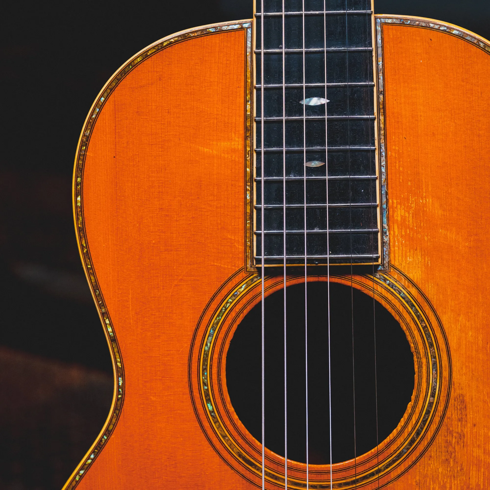 1920 Martin 0-45 Acoustic Guitar, Natural w/ HSC - Used
