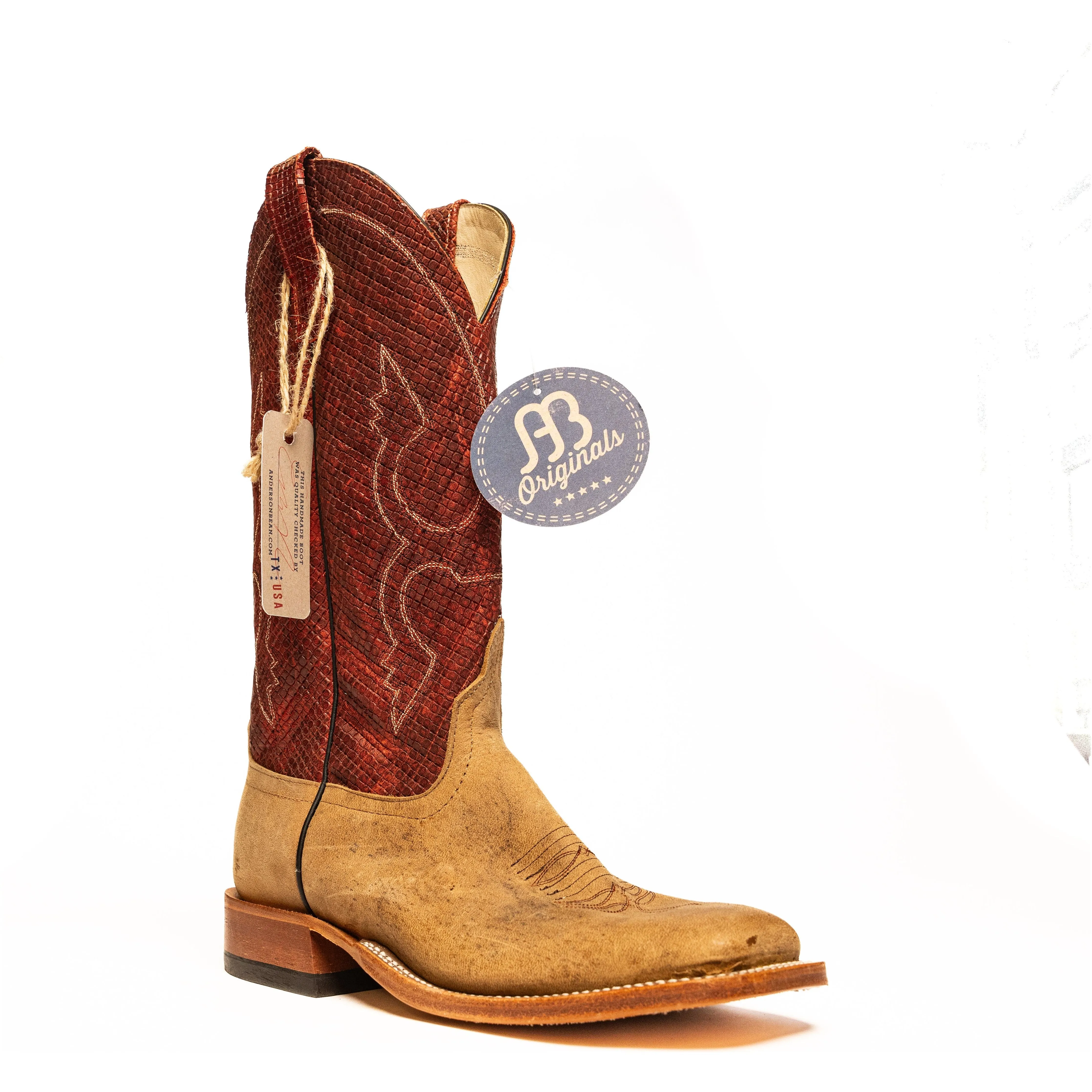 Anderson Bean Elk with Red Chex Top