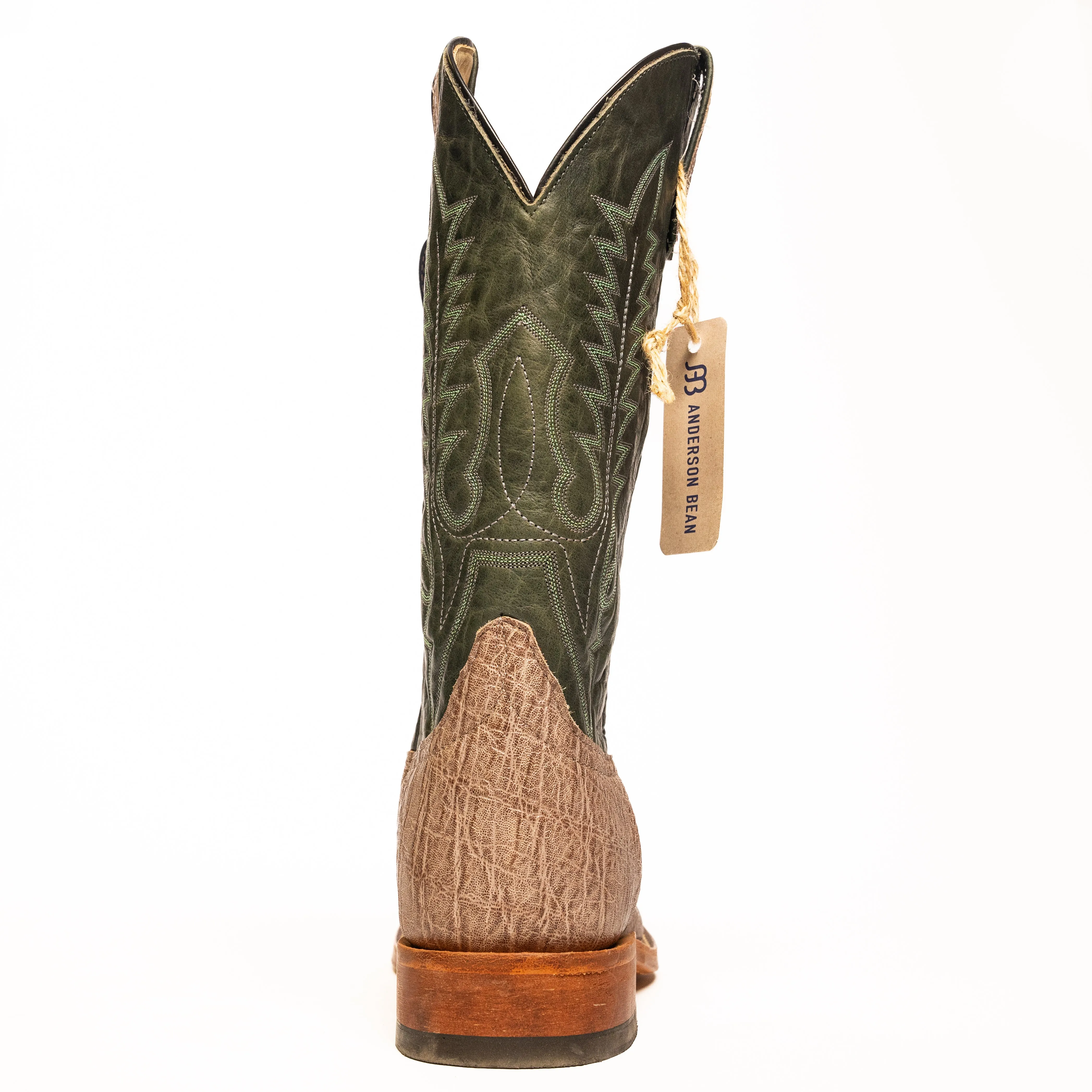 Anderson Bean Grand Elephant Kango with  Emerald Explosion Top