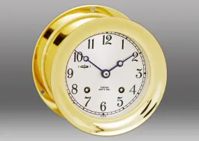 Brass 4 1/2" Ship's Bell Clock