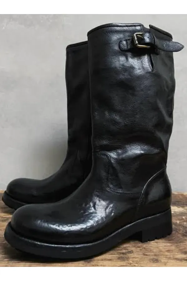 CLASSIC LAND BOOTS (TALL) - BLACK