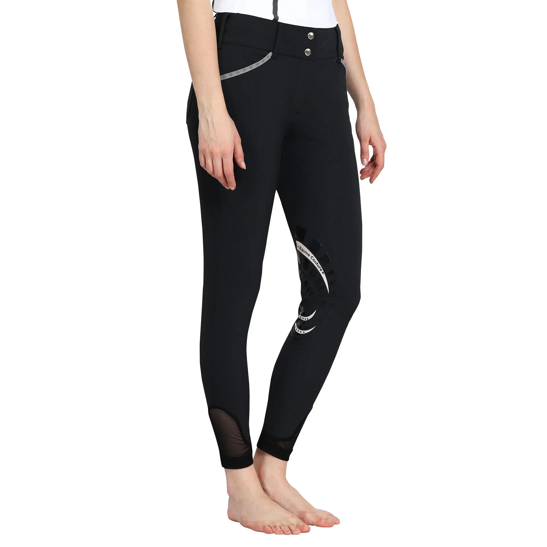 EQUINE COUTURE LADIES MALTA KNEE PATCH BREECHES
