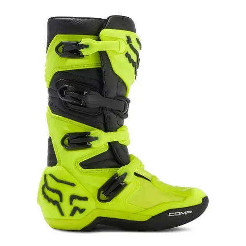 FOX YOUTH COMP BOOT YELLOW