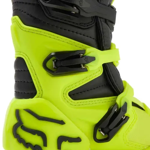 FOX YOUTH COMP BOOT YELLOW