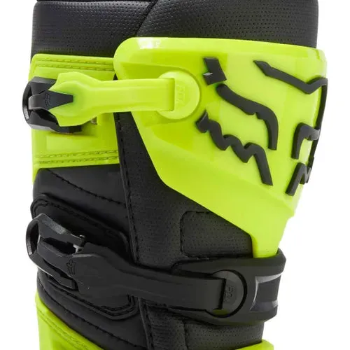 FOX YOUTH COMP BOOT YELLOW