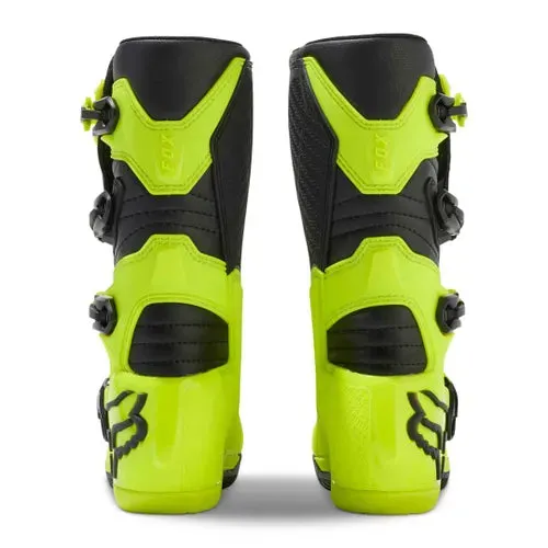 FOX YOUTH COMP BOOT YELLOW