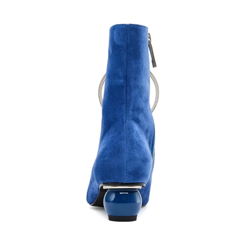 Ladies Ring Ankle Boots 5590 Blue