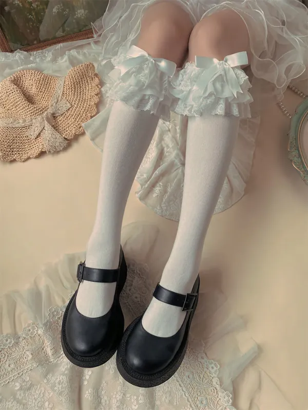 Lolita Lace Ruffle Socks