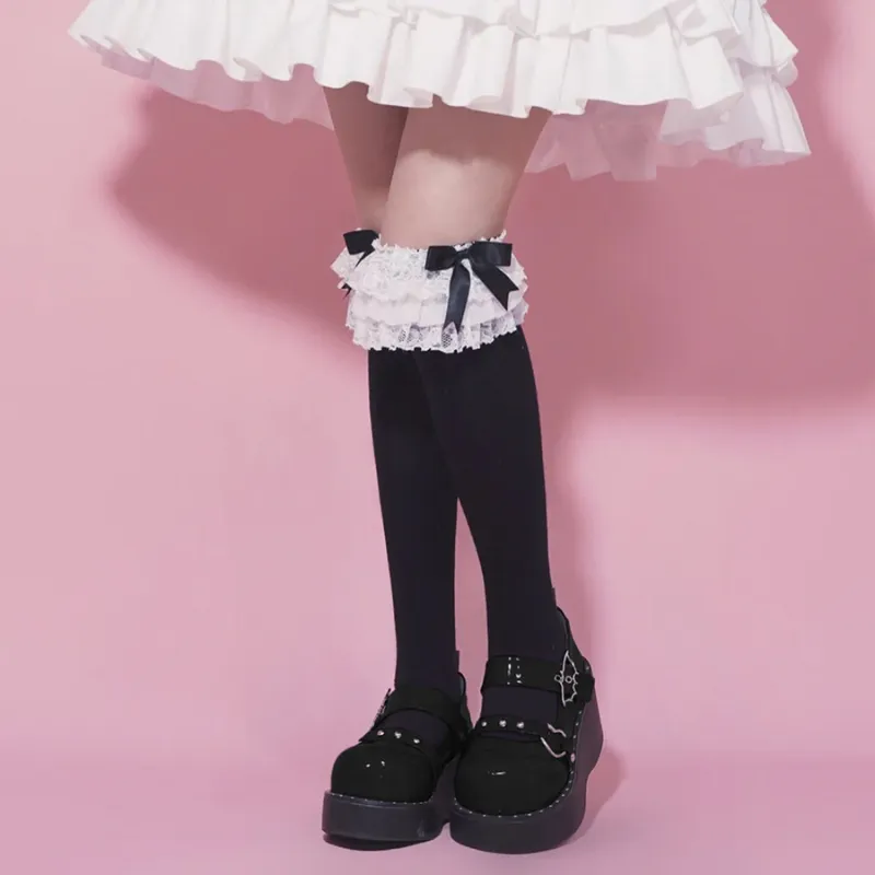 Lolita Lace Ruffle Socks