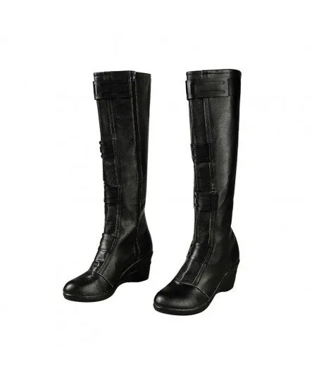 NEW Avengers 4: Endgame Black Widow Cosplay Halloween Tall Boots for Women