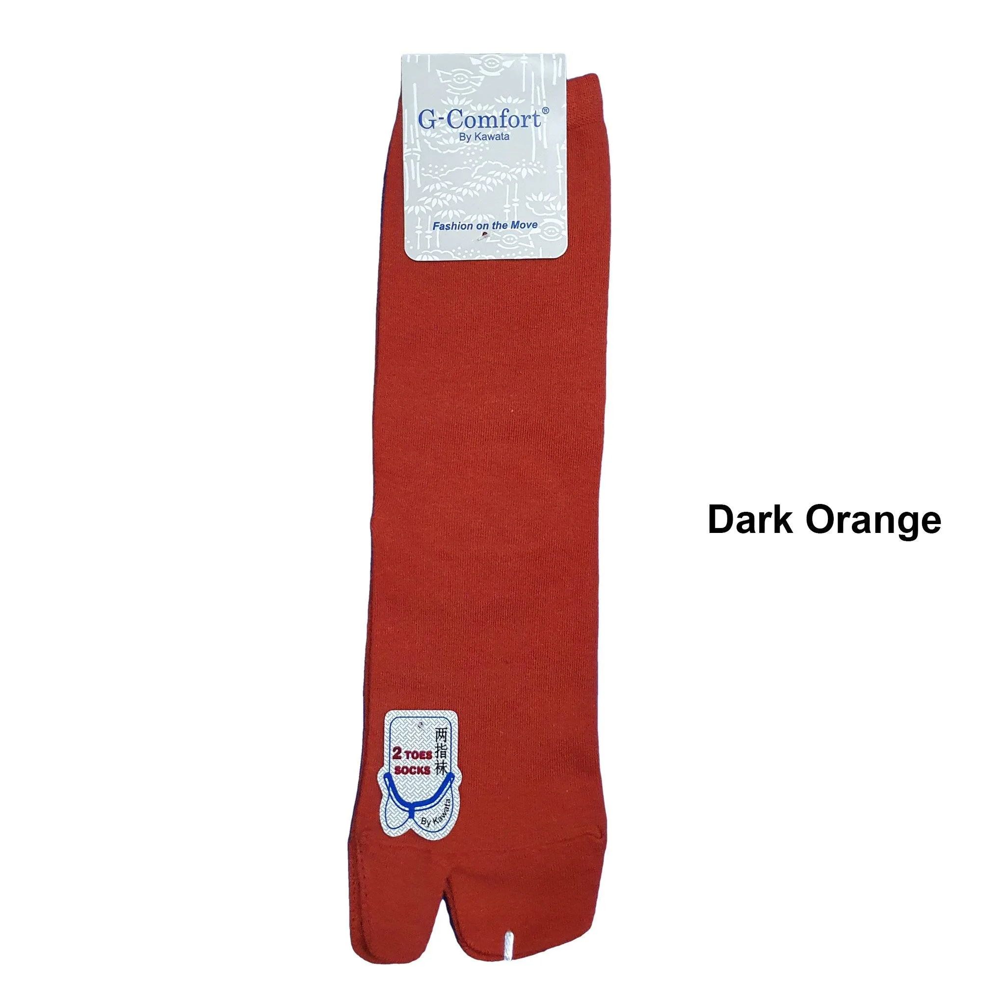 Two Toes Mid Calf Socks / Tabi Mid Calf Socks