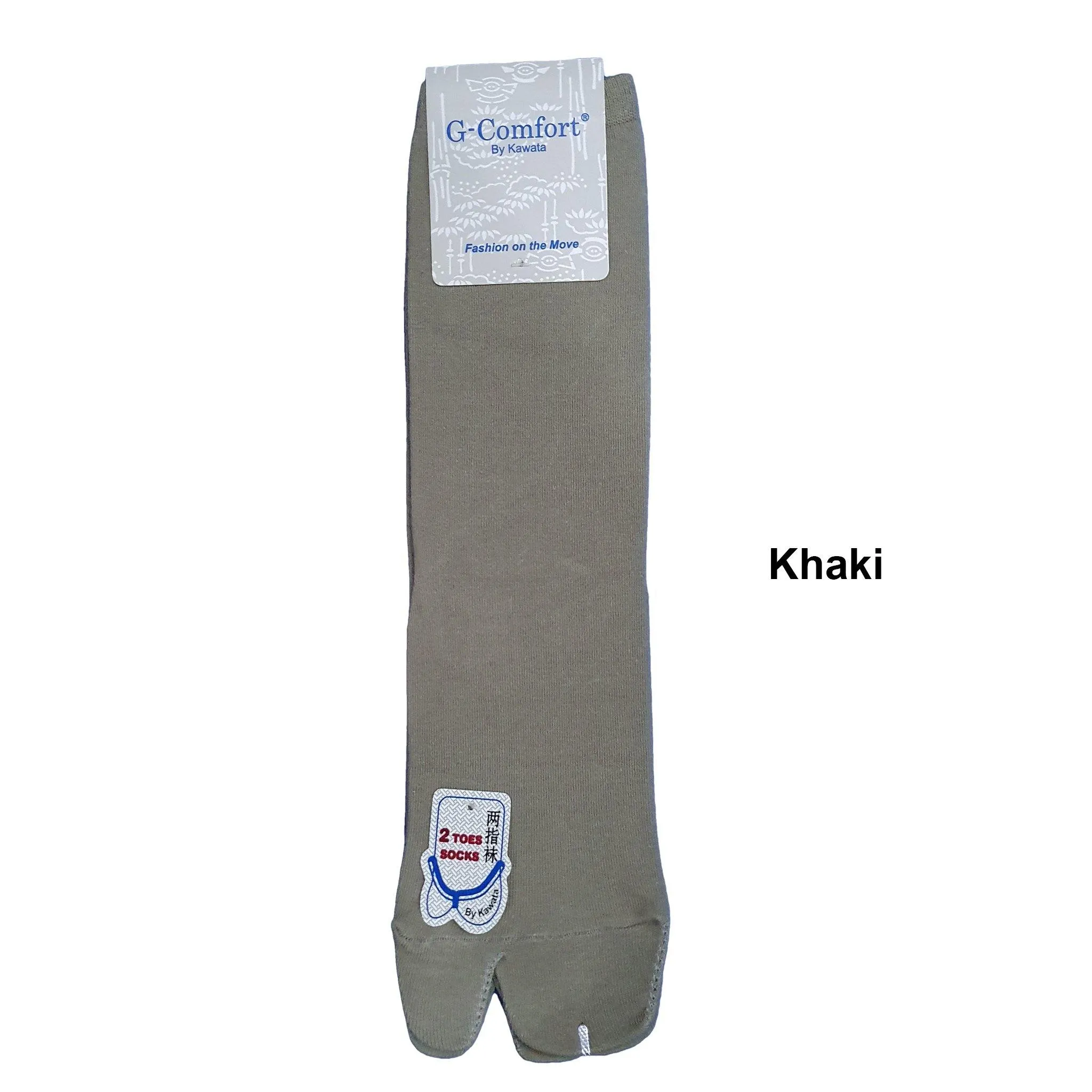 Two Toes Mid Calf Socks / Tabi Mid Calf Socks