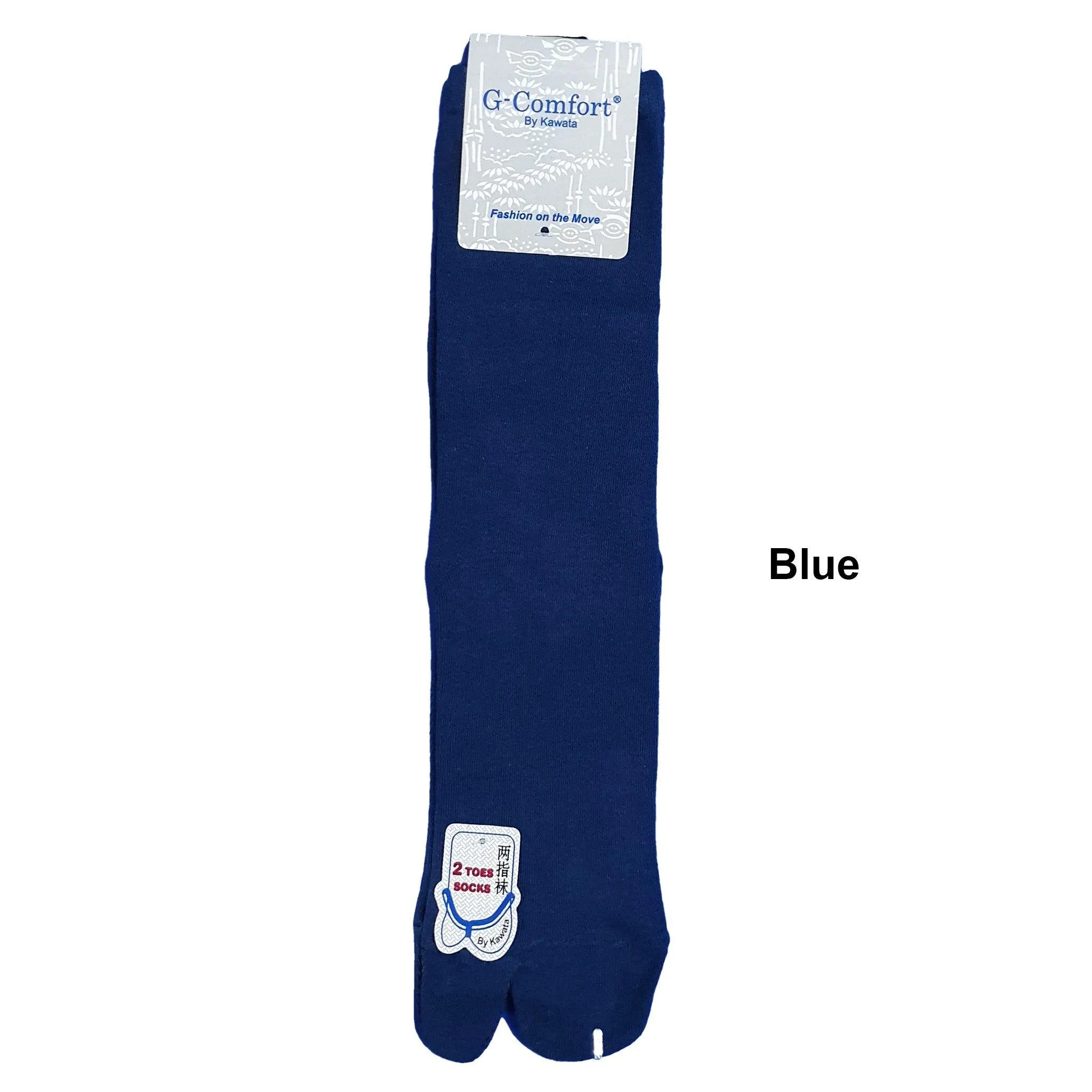 Two Toes Mid Calf Socks / Tabi Mid Calf Socks