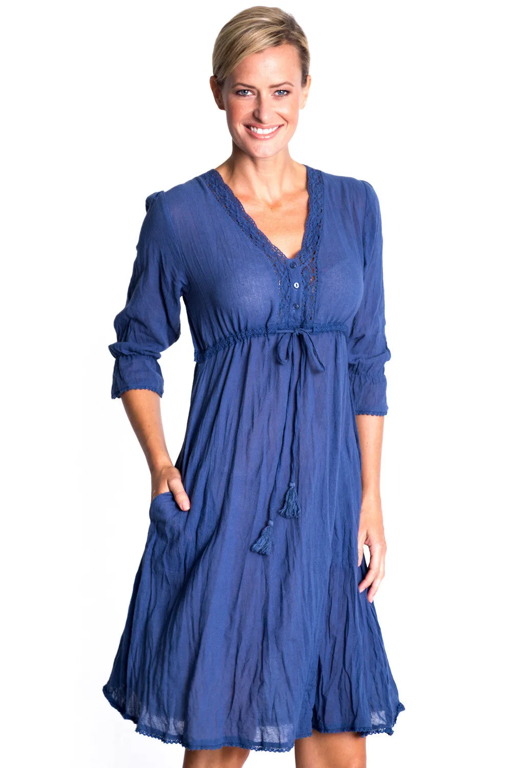 Utah Dress in Denim