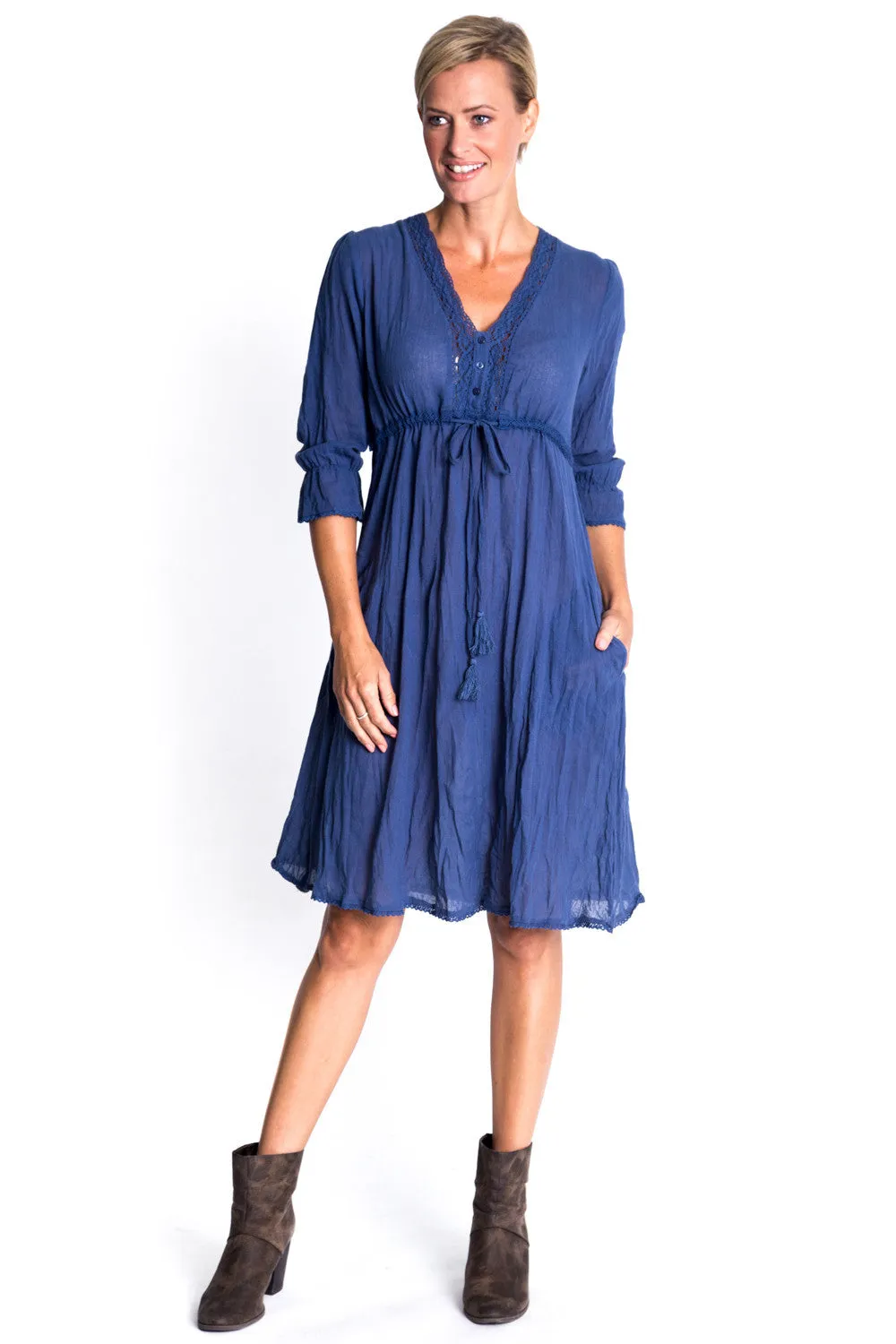 Utah Dress in Denim