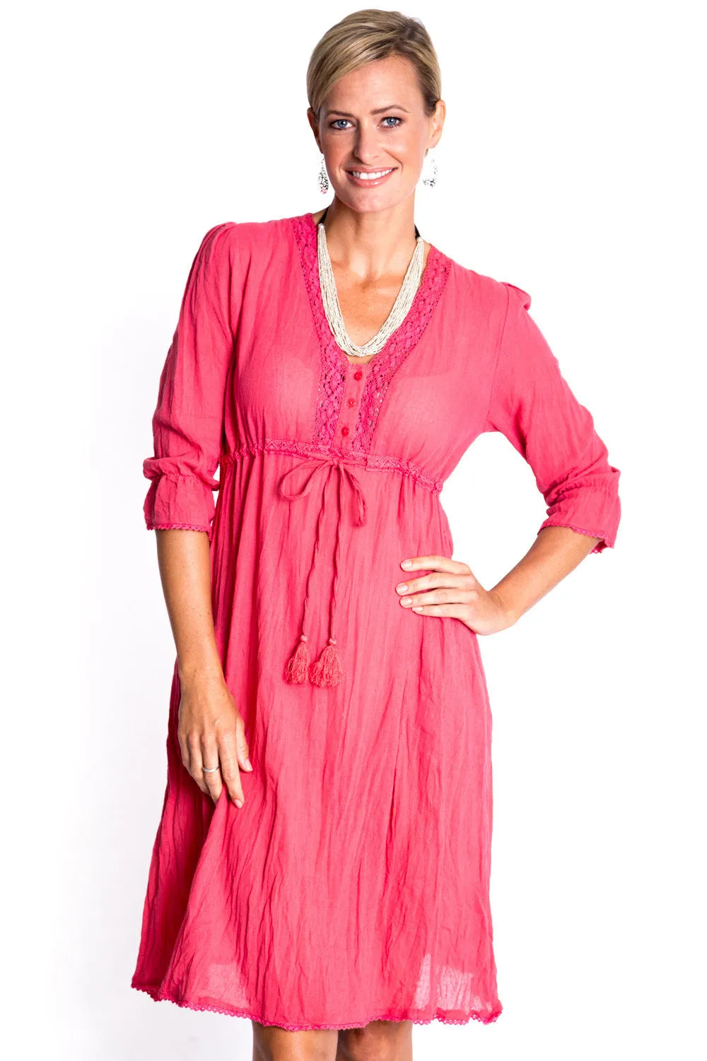 Utah Dress in Lava