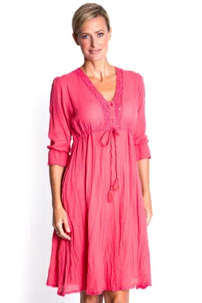 Utah Dress in Lava